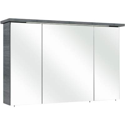 Preisvergleich für Pelipal Spiegelschrank 84-III 115 cm Quickset 928  Graphit Struktur, BxHxT 115x72x20 cm, aus Holzwerkstoff, GTIN:  4017026101679 | Ladendirekt