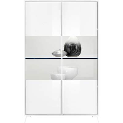 im Weiss, romantischen | Ladendirekt Landhausstil, 4067602882942 Vitrine BxT GTIN: der Metall, cm, für »RAVENNA«, Farbe aus Home 200 cm, Griffe Preisvergleich affaire Höhe 200x37 in