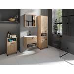 Badezimmerschrank von Norrwood, in der Farbe Grau, aus Metall, andere Perspektive, Vorschaubild