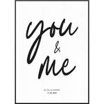 You And der Marke My Fam Poster I Individuelle Familienposter