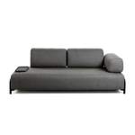 2 & 3 Sitzer Sofa, in der Farbe Grau, der Marke Ebern Designs, Vorschaubild